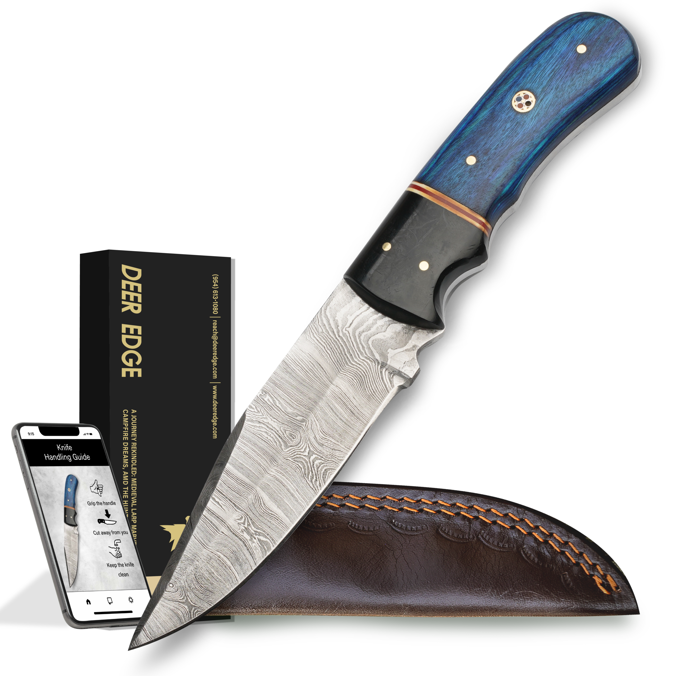 Deer Edge handcrafted outdoor blade product photo