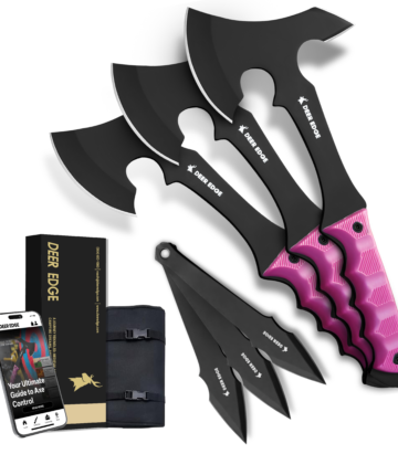 Knife and throwing set gift collection product photo from Deer Edge
