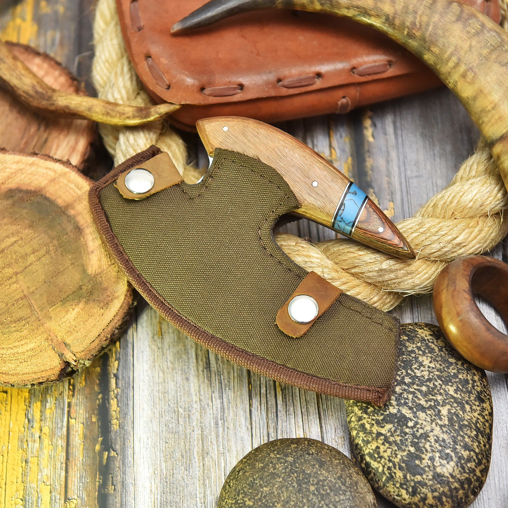 Deer Edge handcrafted outdoor blade product photo