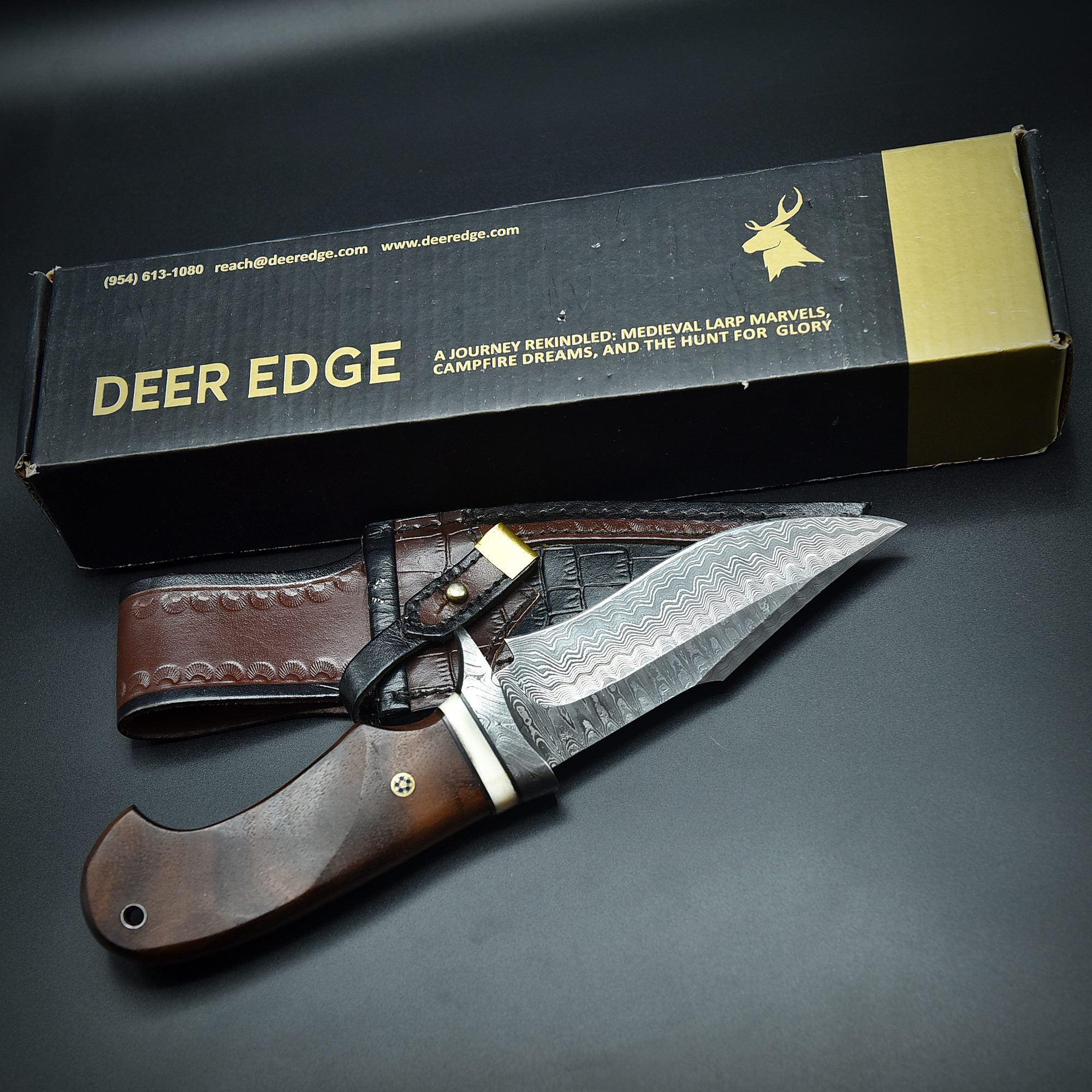 Deer Edge handcrafted outdoor blade product photo