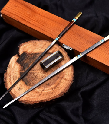 Deer Edge camping axe or outdoor tool with handcrafted character