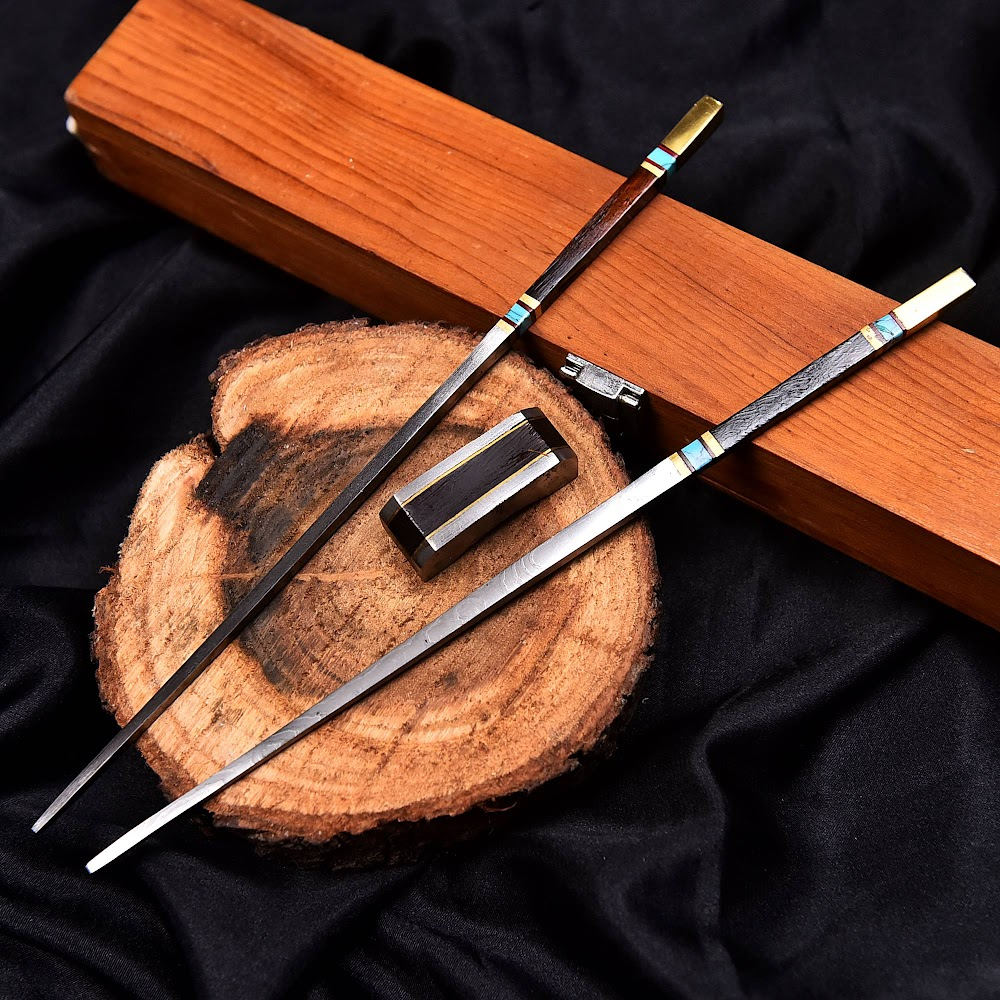 Deer Edge camping axe or outdoor tool with handcrafted character