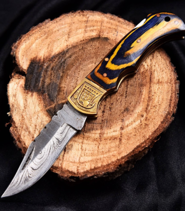 Deer Edge camping axe or outdoor tool with handcrafted character