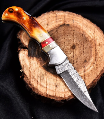 Deer Edge camping axe or outdoor tool with handcrafted character