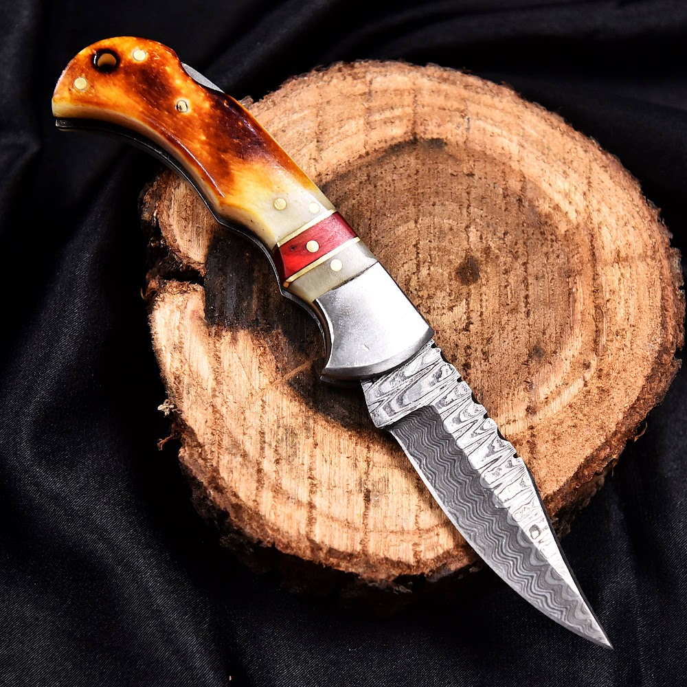 Deer Edge camping axe or outdoor tool with handcrafted character