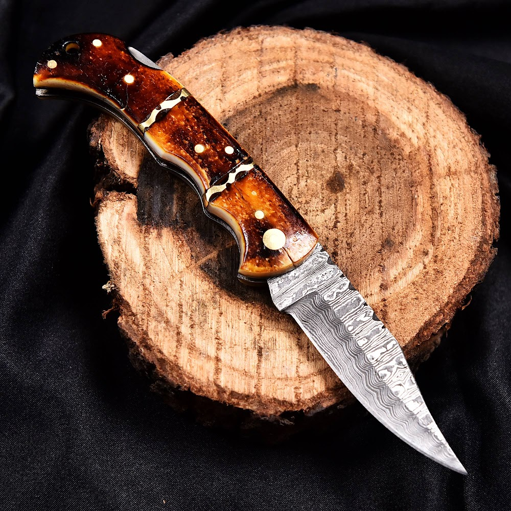 Deer Edge camping axe or outdoor tool with handcrafted character