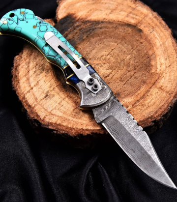 Deer Edge camping axe or outdoor tool with handcrafted character