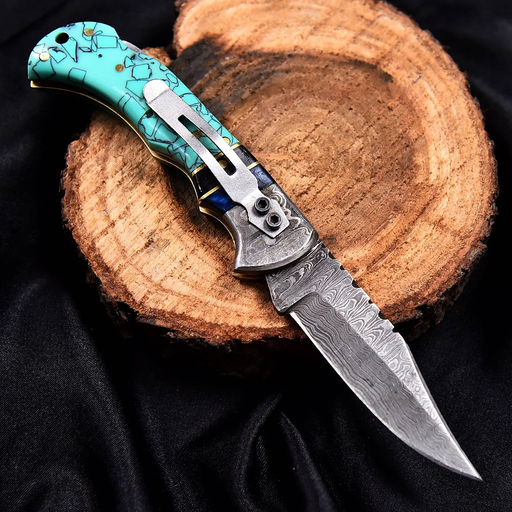 Deer Edge camping axe or outdoor tool with handcrafted character