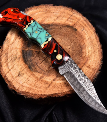 Deer Edge camping axe or outdoor tool with handcrafted character