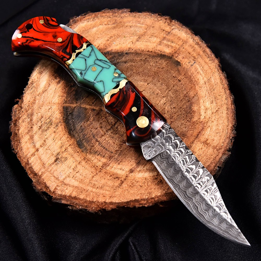 Deer Edge camping axe or outdoor tool with handcrafted character