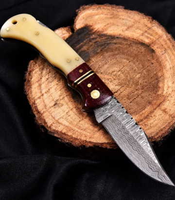 Deer Edge camping axe or outdoor tool with handcrafted character