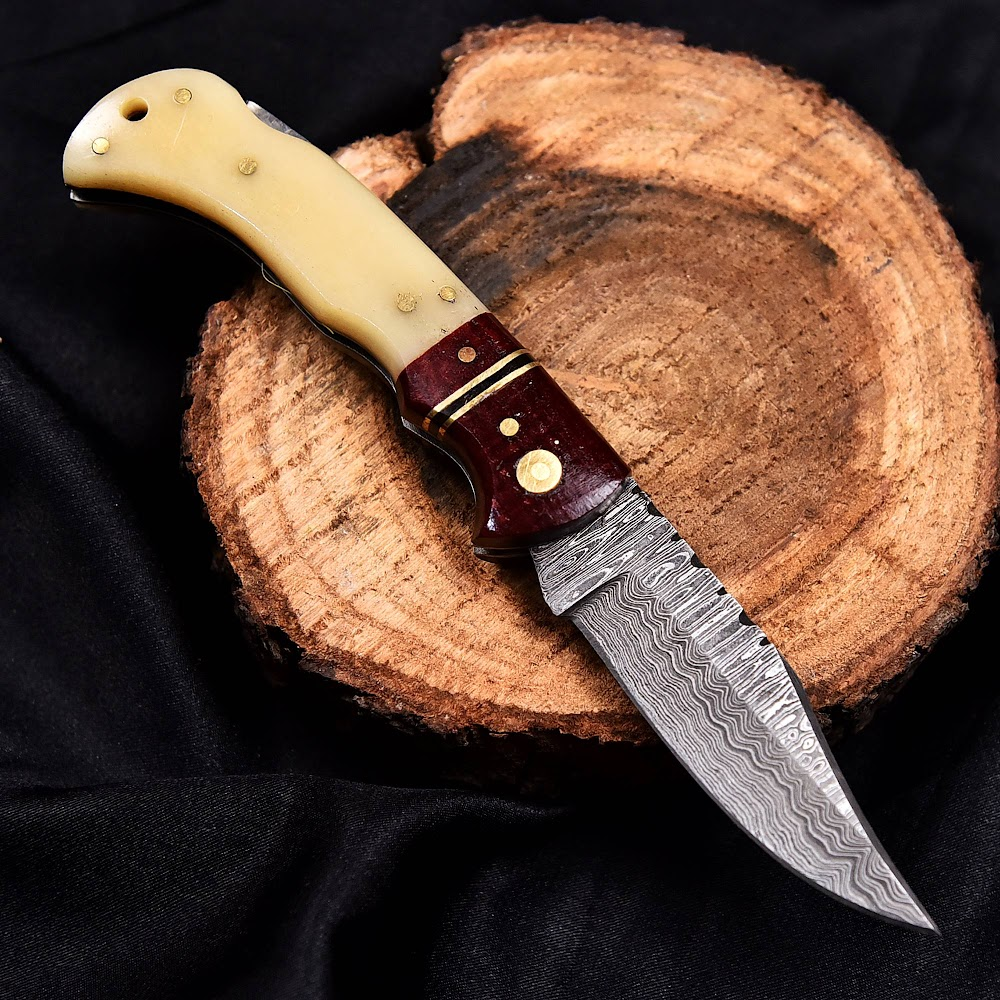 Deer Edge camping axe or outdoor tool with handcrafted character