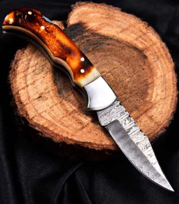 Deer Edge camping axe or outdoor tool with handcrafted character