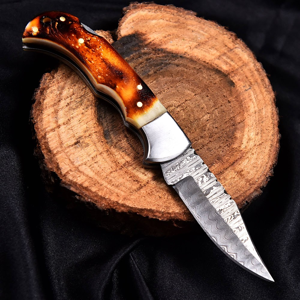 Deer Edge camping axe or outdoor tool with handcrafted character