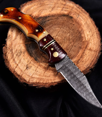 Deer Edge camping axe or outdoor tool with handcrafted character