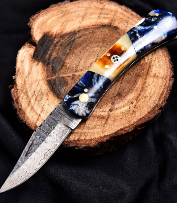 Deer Edge camping axe or outdoor tool with handcrafted character