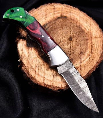 Deer Edge camping axe or outdoor tool with handcrafted character