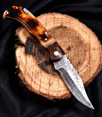 Deer Edge camping axe or outdoor tool with handcrafted character