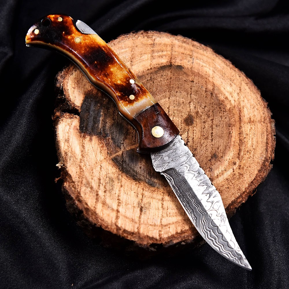 Deer Edge camping axe or outdoor tool with handcrafted character