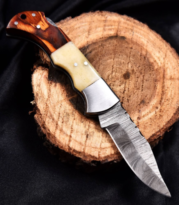 Deer Edge camping axe or outdoor tool with handcrafted character