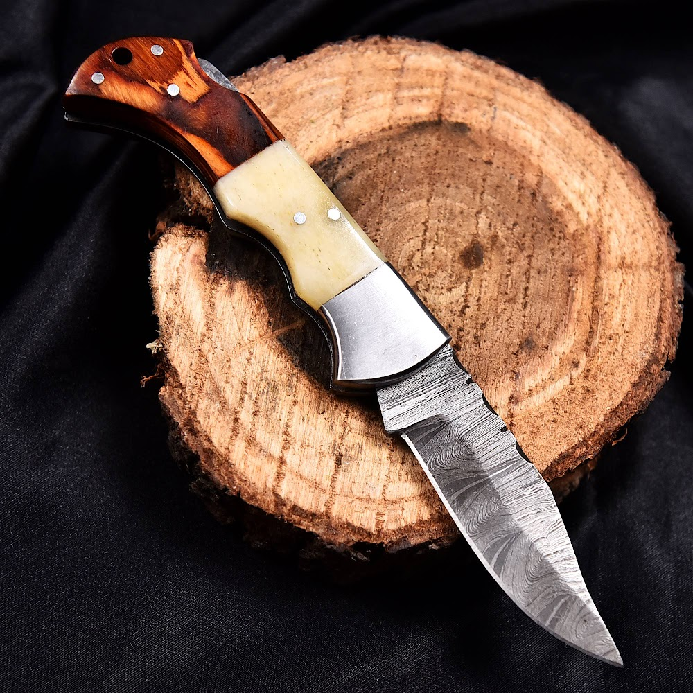 Deer Edge camping axe or outdoor tool with handcrafted character