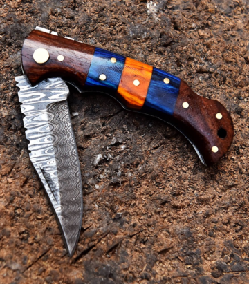 Deer Edge camping axe or outdoor tool with handcrafted character