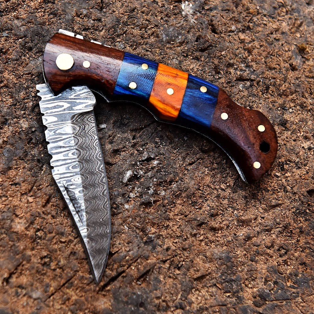 Deer Edge camping axe or outdoor tool with handcrafted character